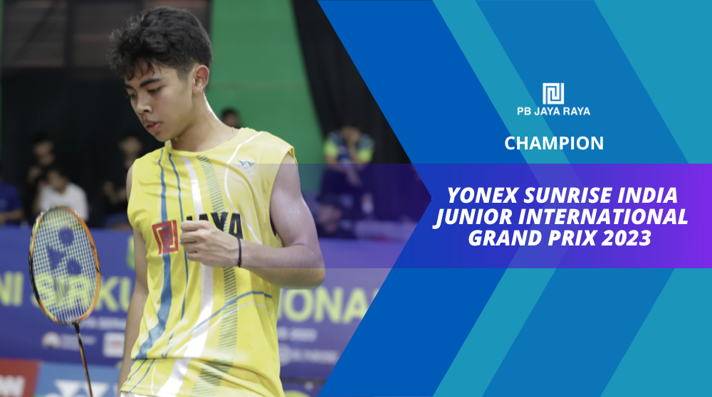 Yonex Sunrise India Junior International Grand Prix 2023